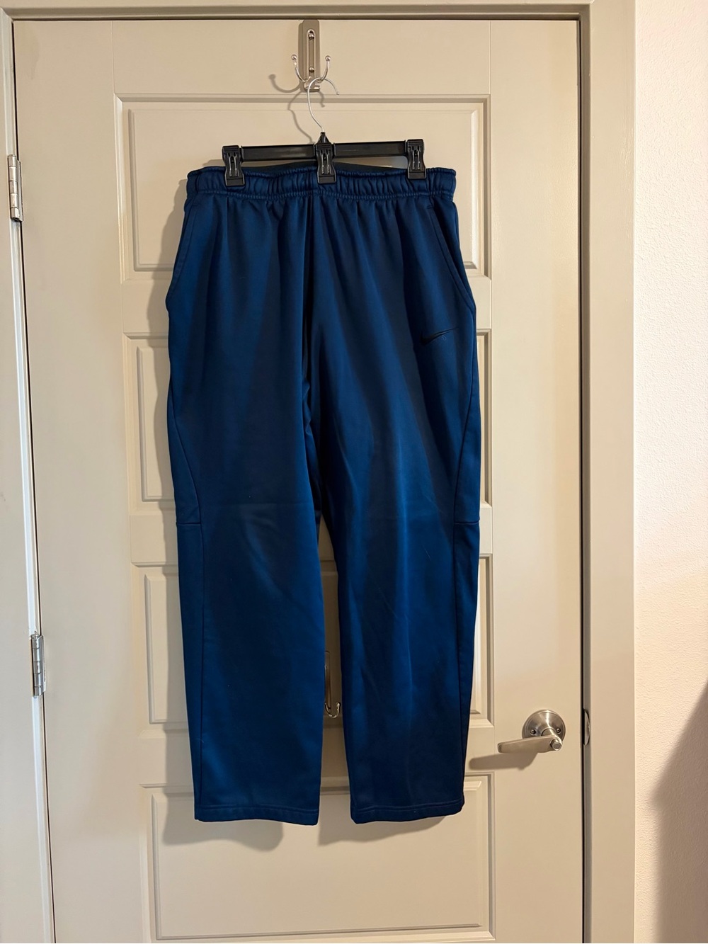 Nike Dri-FIT Men's Navy Fleece Training Pants